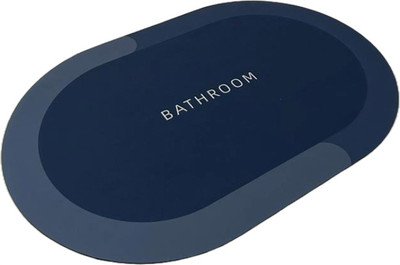 GULU Rubber Bathroom Mat(Multicolor, Free)