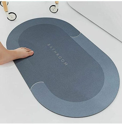 ssuy Rubber Bathroom Mat(Multicolor, Free)