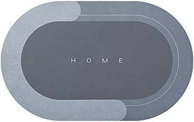 VELORA Rubber Bathroom Mat(Multicolor, Free)