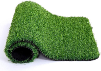 Shri Hari Traders Polyester Grass Mat(Green, Pack of 16, Free)