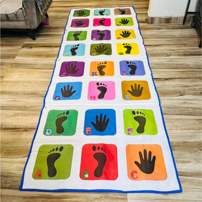ZEZBY Plastic Baby Play Mat(Multicolor, Extra Large)