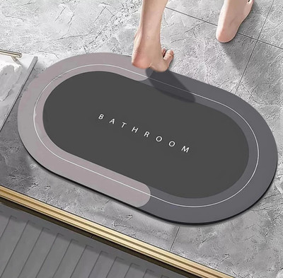 Matricio Rubber Bathroom Mat(Multicolor, Medium)