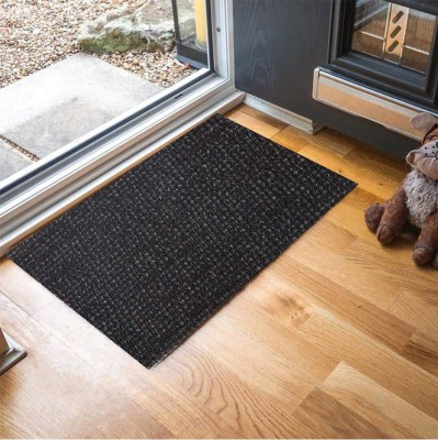 marutitradingcompany PVC (Polyvinyl Chloride) Floor Mat(Black, Free)