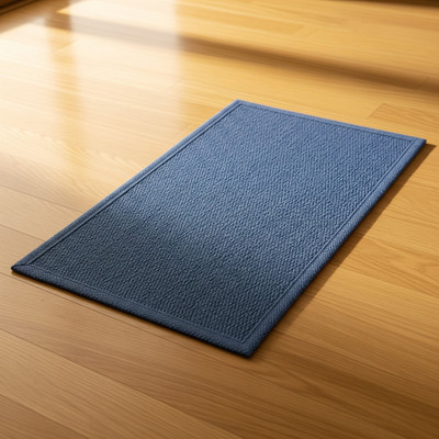 kirnEtrade Microfiber Bathroom Mat(Multicolor, Medium)