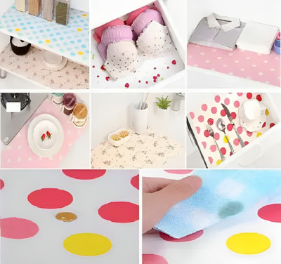 fosgen etp Plastic Drawer Mat(Multicolor, Free)