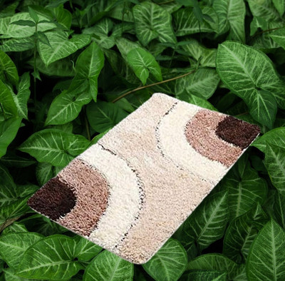 New Trendz Polycotton Floor Mat(Multicolor, Large)