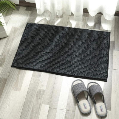 ROSSLYN Microfiber Floor Mat(Grey, Medium)