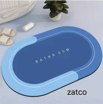 ZATCO Silicone Bathroom Mat(Multicolor, Medium)