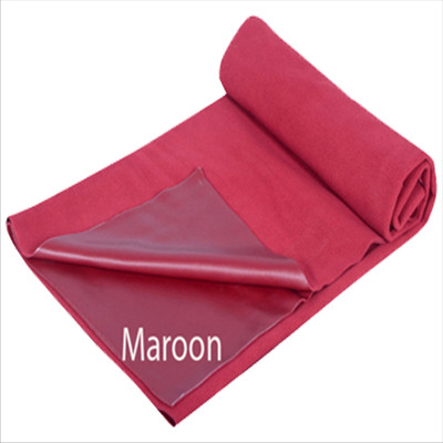 SOMYA Polyester Baby Bed Protecting Mat(Maroon, Small)