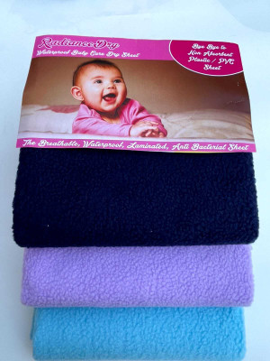 KC ECOM Cotton Baby Bed Protecting Mat(MULTI16, Small, Pack of 3)
