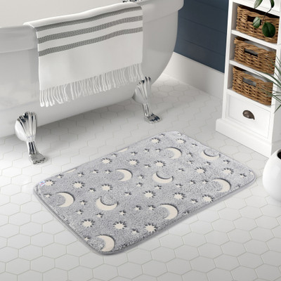 Heart Home Polyester Door Mat(Grey, Free)
