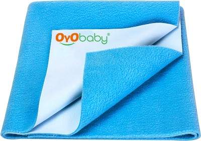 Oyo Baby Cotton Baby Bed Protecting Mat(Firoza, Extra Large)