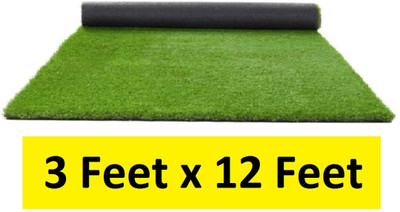 Flipkart SmartBuy Green Polypropylene Carpet(90 cm,  X 360 cm, Rectangle)
