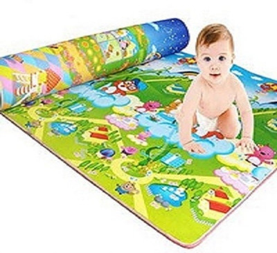 AAVAHAN Cotton Baby Play Mat(Multicolor, Medium)