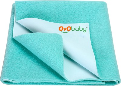 Oyo Baby Microfiber Baby Bed Protecting Mat(Sea Green, Extra Large)