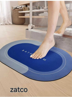 ZATCO Silicone Bathroom Mat(Multicolor, Medium)