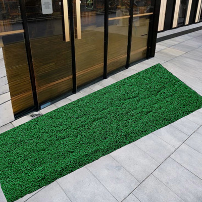 VSTUCART Rubber Door Mat(Green, Extra Large)