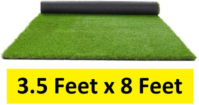 COMFY HOME PP (Polypropylene), Artificial Grass Floor Mat(Green, Small)