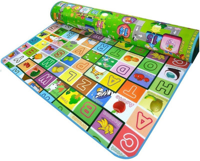 HouseOfCommon Polyester Baby Play Mat(Multicolor, Extra Large)