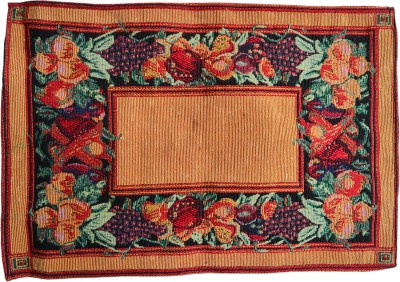 Hanu Creations Cotton Prayer Mat(Multicolor, Medium, Pack of 2)