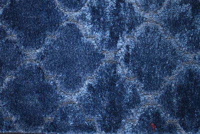 Real Desi Microfiber Door Mat(Blue, Free)