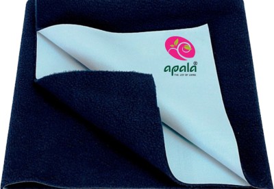 Apala Cotton Baby Bed Protecting Mat(Navy, Small)