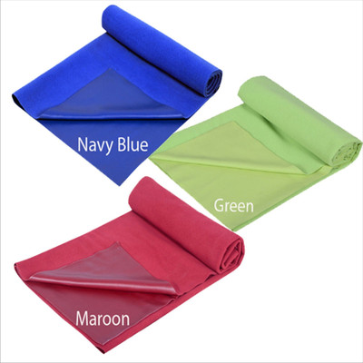SBTs Polyester Baby Bed Protecting Mat(GREEN-NAVY BLUE-MAROON, Pack of 3, Large)
