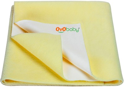 Oyo Baby Microfiber Baby Bed Protecting Mat(Yellow, Small)