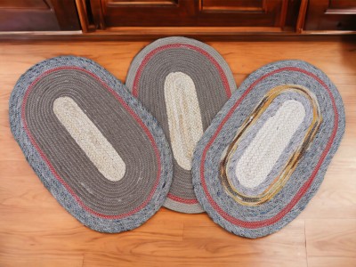 Hallolo Wool Door Mat(Multicolor, Extra Large)