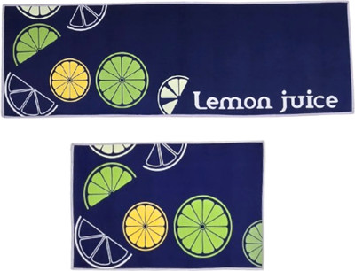 TEJVI Microfiber, Polyester Floor Mat(Multicolor, Large)