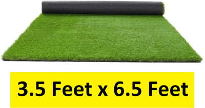 COMFY HOME PP (Polypropylene), Artificial Grass Floor Mat(Green, Extra Large)
