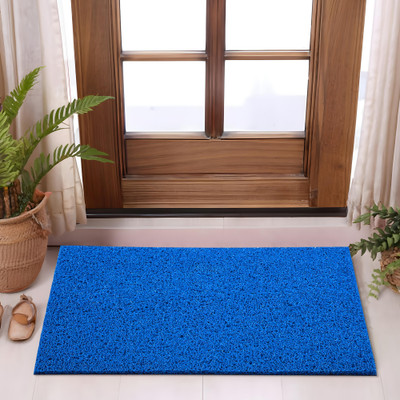 KUBER INDUSTRIES Rubber Floor Mat(Blue, Medium)
