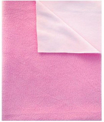 SBTs Polyester Baby Bed Protecting Mat(Pink, Small)