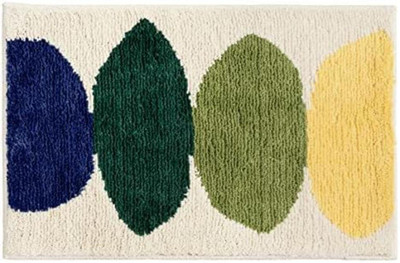 SR Handloom Polyester Door Mat(Beige, Small)