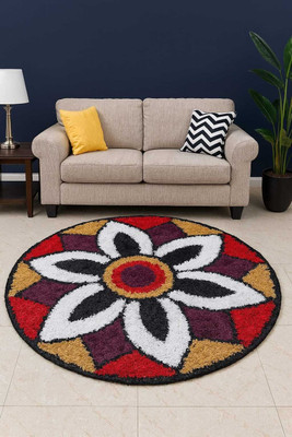 Matveda Cotton Door & Floor Mat(Muticolour, Free)