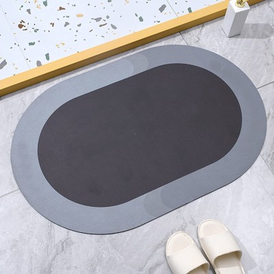 Kasangati Rubber Bathroom Mat(Multicolor, Free)