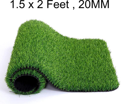 ROYAL-NEST Artificial Grass Floor Mat(Green, Small)