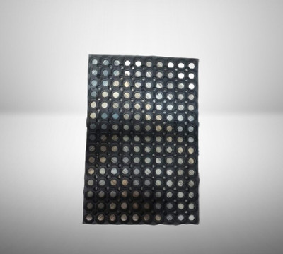 Basrah niwar Rubber Door Mat(40cm×60cm,weight,1.400kg, Medium)