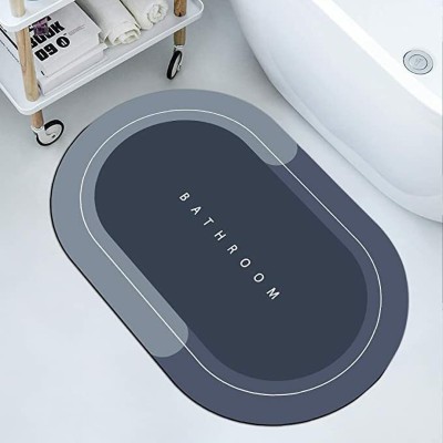 GJSHOP Rubber Bathroom Mat(Multicolor, Free)