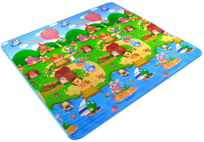 Premsakhi Plastic Baby Play Mat(Multicolor, Medium)