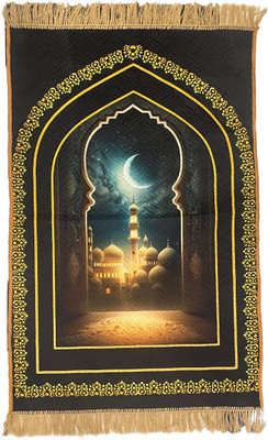 DEESAK Velvet Prayer Mat(Multi 10, Medium)