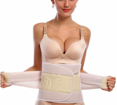 SELVA Maternity Belt After Delivery 2-in-1 Abdominal Belt Body Shaper(Beige)