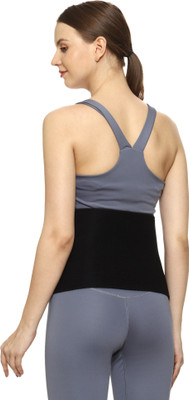 JUSTIFIT Abdominal Support Belt Binder after C-Section Delivery for Women Abdominal Belt(Black)