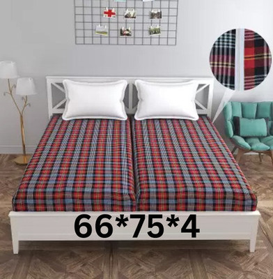 Dhawan Creations Zippered Queen Size Breathable Mattress Cover(Multicolor)