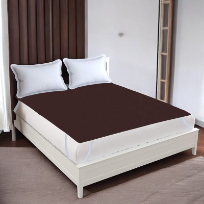 LoomStar Fitted King Size Waterproof Mattress Cover(Brown)