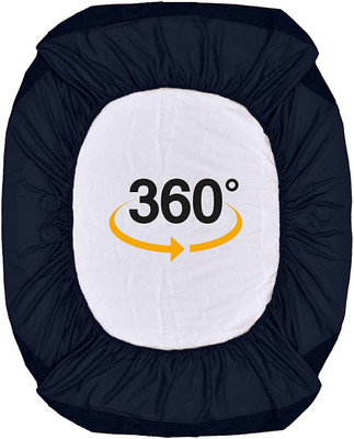 ITAJ Fitted King Size Breathable, Stretchable, Waterproof Mattress Cover(Blue)