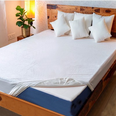 GADDA CO Fitted King Size Waterproof Mattress Cover(White)