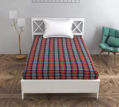 RONY Zippered Single Size Breathable Mattress Cover(Multicolor)