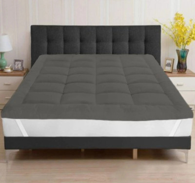 Texlux Mattress Topper King Size Breathable, Stretchable, Waterproof Mattress Cover(Grey)