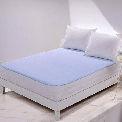 HomeStore-YEP Fitted King Size Waterproof Mattress Cover(Blue)